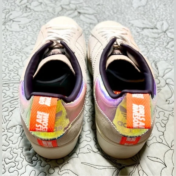 Adidas x Girls Are Awesome Superstar Plateau Women's size 8.5 FW8084 2020💛 - Picture 7 of 15
